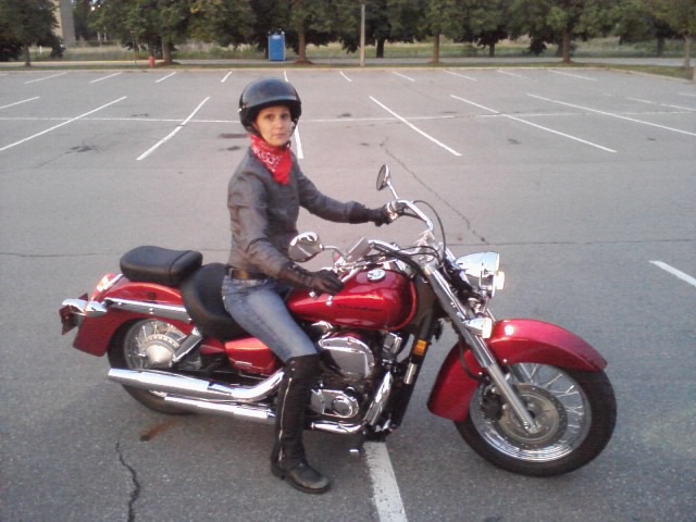 lady biker