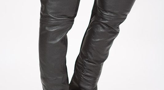 Leather Half Chaps by Lissa Hill