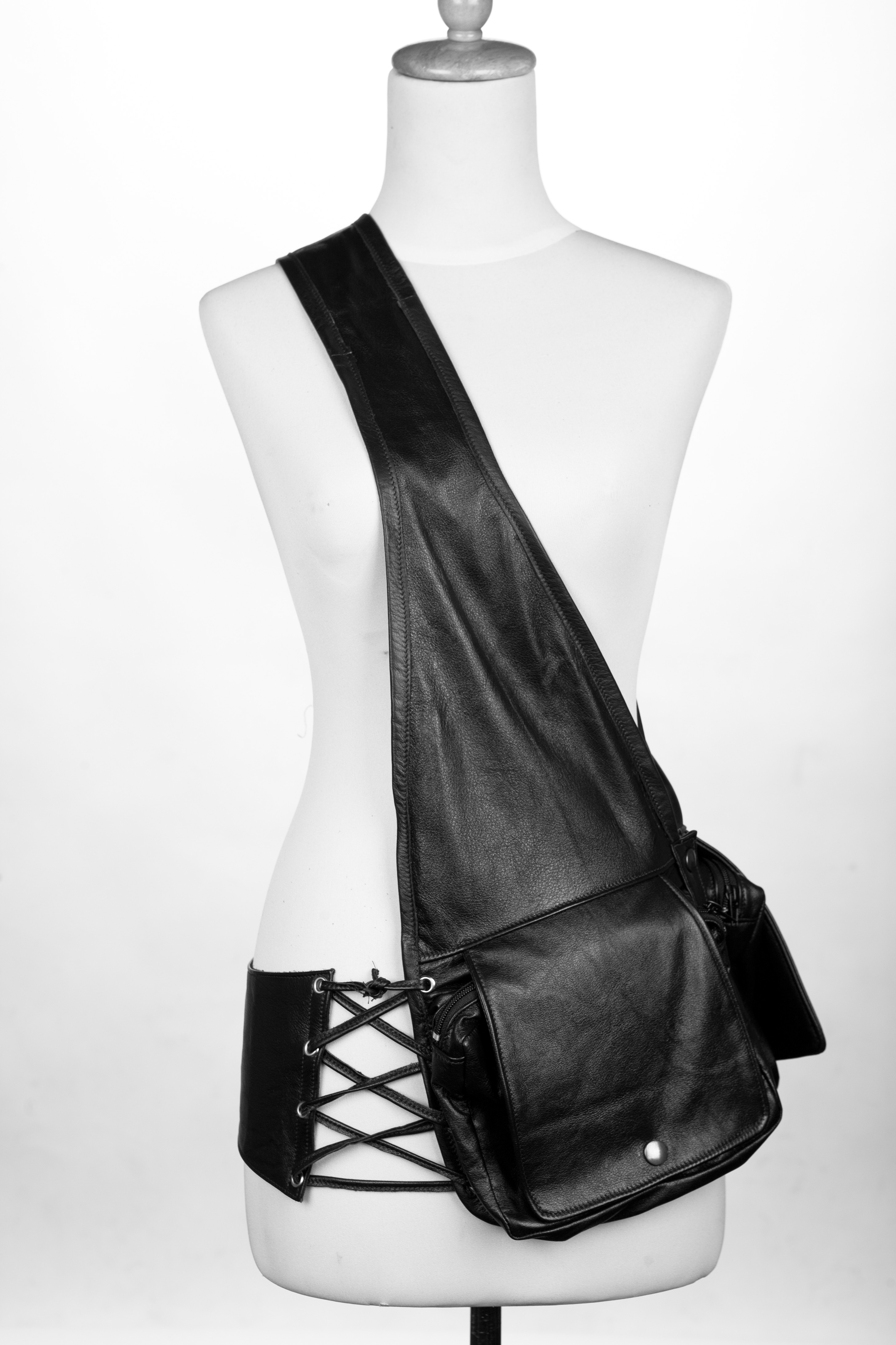 Leather Vest-Bag | Lissa Hill Leather